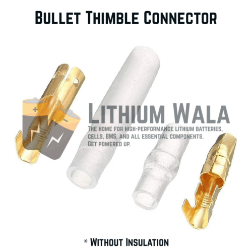 Male And Female Bullet Connector Kit Uninsulated 4.0mm