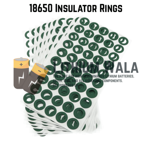 Adhesive 18650 Li-ion Battery Insulation Gasket Ring
